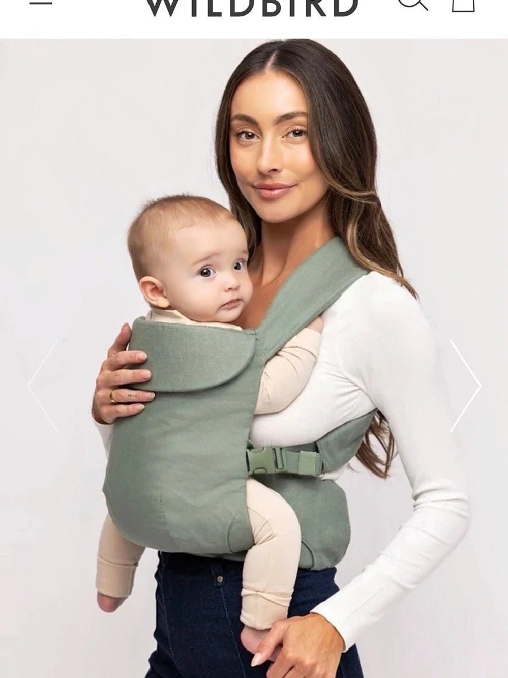 Wildbird Aerial Buckle Carrier Sage Green